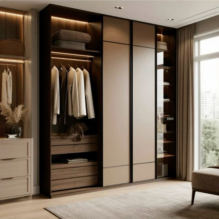 کمددیواری هایگلاس و فریم لس وگرندوود 3